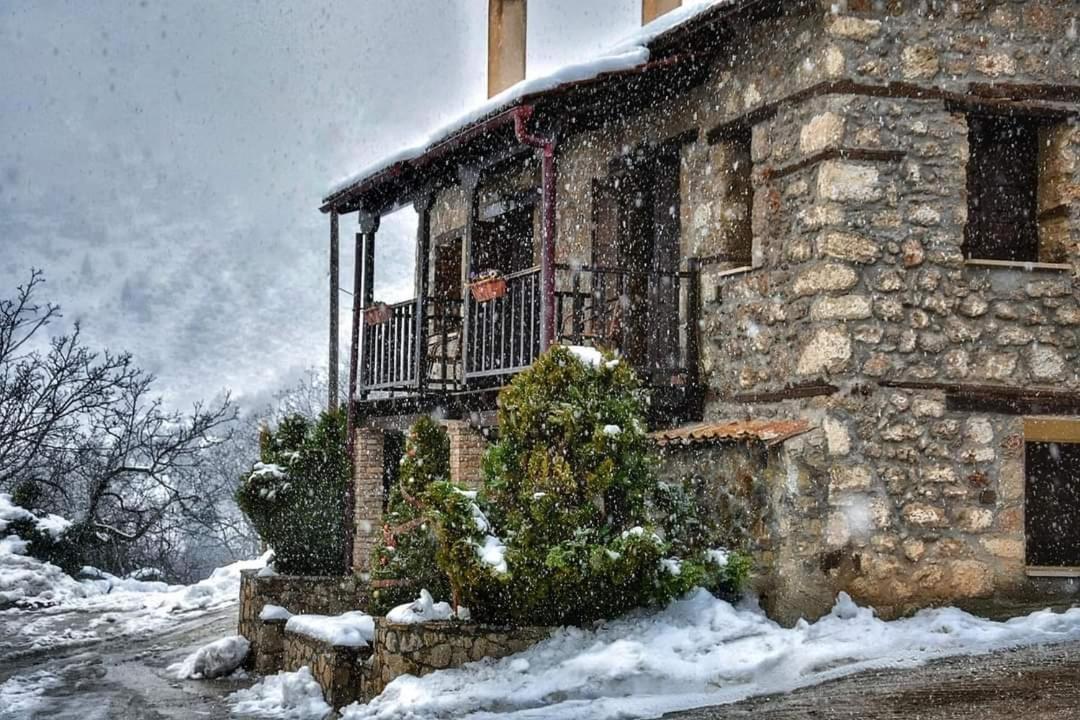 Paliokastro Guesthouse Kato Sinikia Trikalon Bagian luar foto